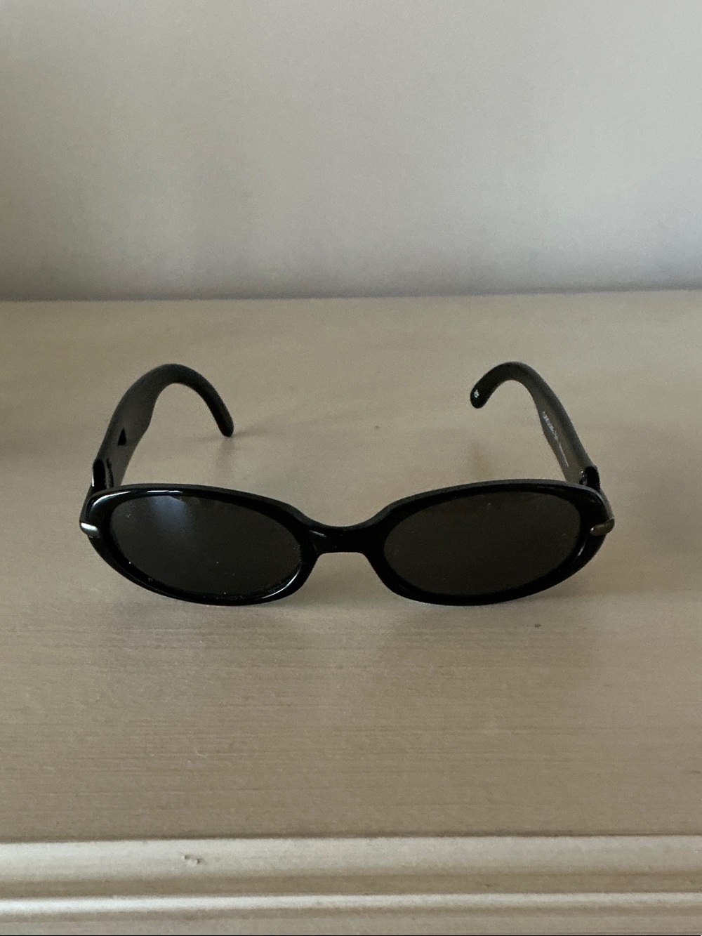 Authentic, Caroline B. K. Black Oval Women's Sunglasses
